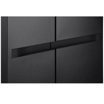 LG 664L Side by Side Refrigerator Matte Black GS-B599MBL hero image