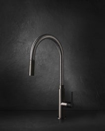 Gessi 60003BNB Mesh Pull Out Kitchen Mixer Tap hero image