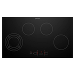 Westinghouse 90cm 4 Zone Ceramic Cooktop with Hob2Hood WHC943BE hero image