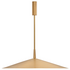 CTO Lighting Tinto Large Pendant Light - Satin Brass with Satin Brass Drop Rod TINPELSBSB image NaN