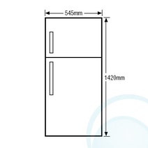 Haier HRF224FW 224L Top Mount Fridge hero image