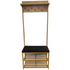 L.T. Williams Bamboo Hall Stand With Charcoal Seat 9920 image NaN