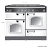 Falcon CLAS110EIBL-CH 110cm Freestanding Electric Oven/Stove image NaN