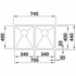 Blanco Quatrus Double Bowl Sink QUATR153434IUK5 image NaN