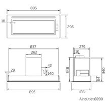 Schweigen 90cm Stainless Steel Under Canopy Rangehood with ISO Drive ST Motor UM-PA9STPAK hero image