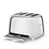 Smeg 50's Style 4 Slice Toaster Chrome TSF03SSAU image NaN