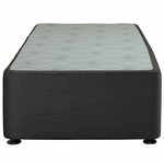 Sealy Long Single Spacesaver Base - Right Drawers In Black - 728141 hero image
