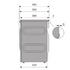 ASKO 8kg ProWash Logic Front Load Washing Machine Titanium W4086PT image NaN