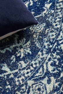 Rug Culture Evoke Large Navy Rug 240X240CM - EVO-253-NAVY-240X240 hero image