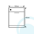 Samsung DWFG725L Freestangding Dishwasher image NaN