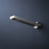 Rogerseller Pinch Wall Basin Spout 200mm - Brushed Nickel 3606003007 image NaN