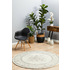 Rug Culture Century Large Grey & Off White Rug 240X240CM - CEN-977-SILV-240X240 image NaN