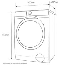 Electrolux 10kg Front Load Washing Machine with SensorWash EWF1042R7WB hero image