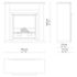 Planika LINC Lincoln Bio Ethanol Freestanding Fireplace image NaN