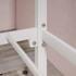 Zinus Patricia Single Metal Canopy Bed Frame White AU-CPBFW-S image NaN