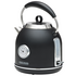 Morphy Richards Boutique Retro Design 1.7L Kettle and Four Slice Toaster MRRK17BKMRRT4BK image NaN