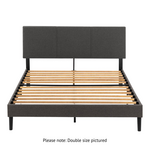 Zinus Double Cambril Bed Frame Fabric Bed Base Upholstered Dark Grey AU-FPPBC1-38D hero image