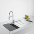Franke Aton Single Bowl Sink with Right Hand Drainer ANX211RHD image NaN