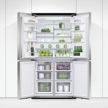 Fisher & Paykel Series 7 538L Quad Door Refrigerator with Ice and Water Stainless Steel RF605QNUVX1 hero image