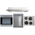 Arc 60cm Electric Oven & 60cm Electric Cooktop, 60cm Retractable Rangehood Pack & 60cm Freestanding Dishwasher AP6EAD14S image NaN