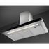 Smeg 90cm Universale Canopy Rangehood Stainless Steel with Black Glass Front KBT9L4VN image NaN