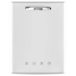 Smeg 60cm Fab Retro Built-in Dishwasher White DWIFABB4 hero image