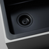 Titan Essentials 250mm Single Bowl Kitchen  Sink - Matte Black TSBS28 image NaN