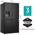 Hisense 585L French Door Fridge Black Steel with Dark Interior HRCD585BWB image NaN
