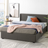 Zinus Maddon Queen Upholstered Gas Lift Storage Bed Frame Dark Grey AU-FPPST2-12Q image NaN