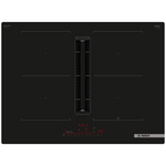 Bosch 70cm Series 6 Induction Cooktop with Downdraft Ventilation Black PVQ711H26E hero image