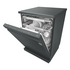 LG 60cm QuadWash Freestanding Dishwasher with Auto Door Opening Matte Black XD3A15MB image NaN