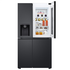 LG 635L Side by Side InstaView Fridge with Ice & Water Dispenser Matte Black GS-V600MBLC image NaN