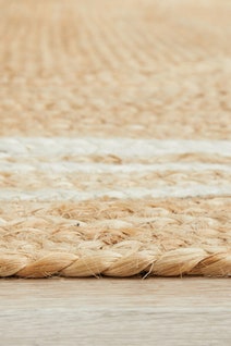 Rug Culture Nosa Large Natural & White Rug 280X190CM - NSA-111-280X190 hero image