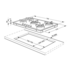 Smeg PVS750A 74cm Linear Aesthetic Natural Gas Cooktop image NaN