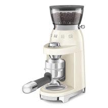 Smeg 50's Retro Style Coffee Grinder Cream CGF03CRAU hero image