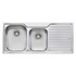 Oliveri Diaz 1 & 3/4 Bowl Right Hand Drainer Sink DZ111NTH image NaN