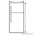 Fisher & Paykel 411L ActiveSmart Top Mount Fridge RF411TRPX6 image NaN