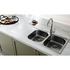 Oliveri Venice Goose Neck Mixer Tap Matte Black VE520FMB image NaN