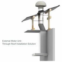 Whispair X5V09S5.EP 90cm Vienna Canopy Rangehood with Pro External Remote Motor hero image