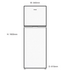 Westinghouse 280L Top Mount Fridge WTB2800AG image NaN