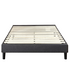 Zinus Curtis Double Upholstered Bed Base Dark Grey AU-EFPB-D image NaN