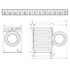 Beko 7kg Front Load Washing Machine WMY7046LB2 image NaN