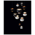DCW Editions Here Comes The Sun 350 Pendant Light - Black and Copper HCS350BLCOP image NaN