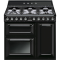Smeg 90cm Victoria Aesthetic Freestanding Dual Fuel Oven/Stove TRA93B