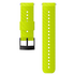 Suunto 24mm Athletic 3 Silicone Watch Strap Lime/Black 5376425 image NaN