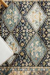 Rug Culture Legacy Oversize Multi-coloured Rug 400X300CM - LEG-857-NAVY-400X300 hero image