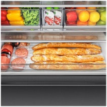 Hisense 634L French Door Fridge with Plumbed Water Dark Stainless Steel HRFD634BW hero image