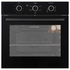 Emilia 60cm Electric Fan Forced Oven Black Glass EMRENT65EN image NaN