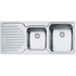 Franke PFX-P621LHD Pacific Plus 1 and 3/4 Bowl Left Hand Drainer Sink image NaN