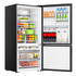 Hisense 500L PureFlat Bottom Mount Refrigerator with Non-plumbed Water Dispenser Dark Stainless Steel HRBM500TBW image NaN